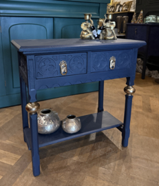 Klein vintage ladekastje, mini sidetable