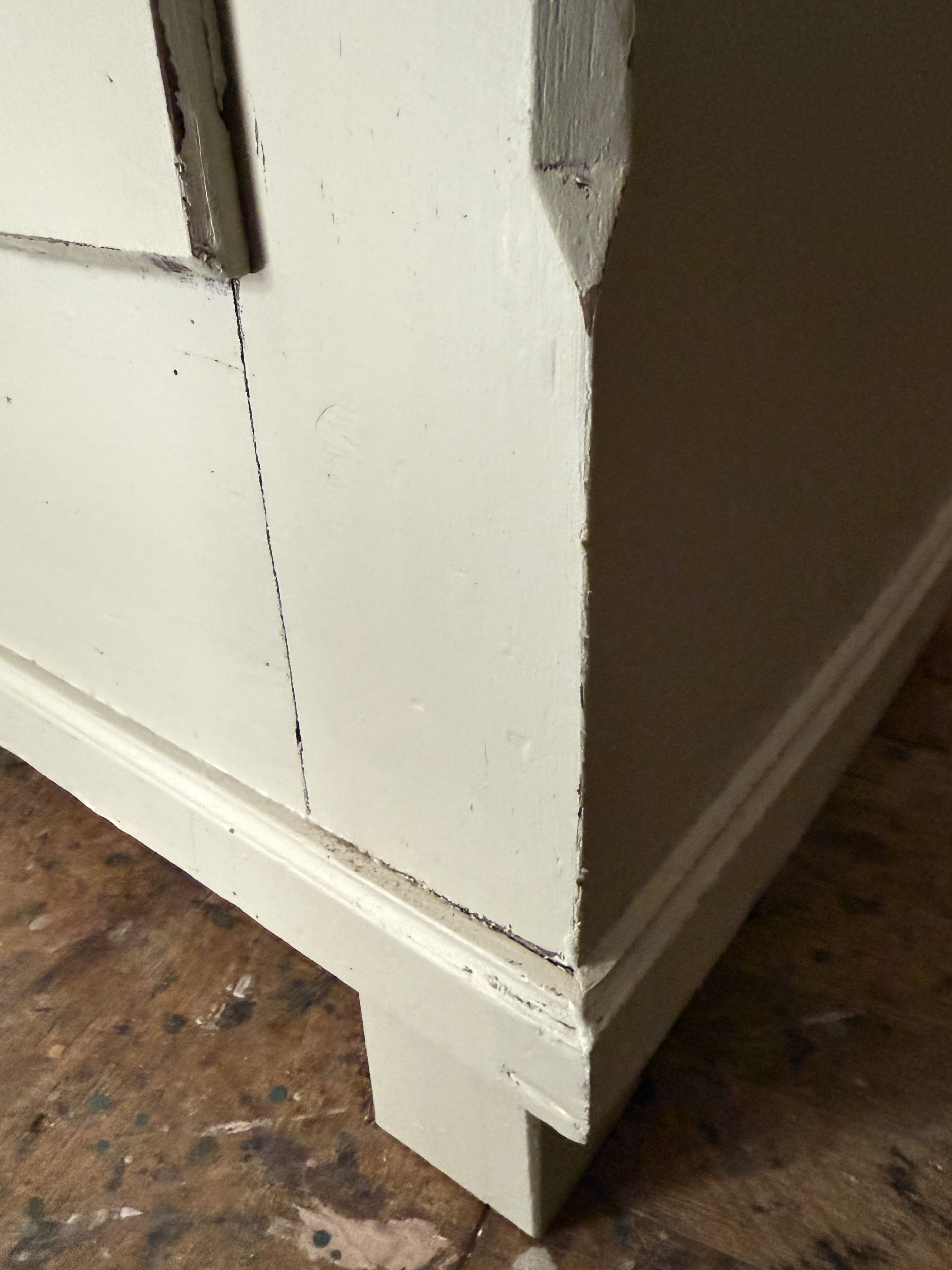 Oude garderobekast, vintage kast