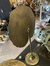 PTMD Zandro goud kandelaar schelp
