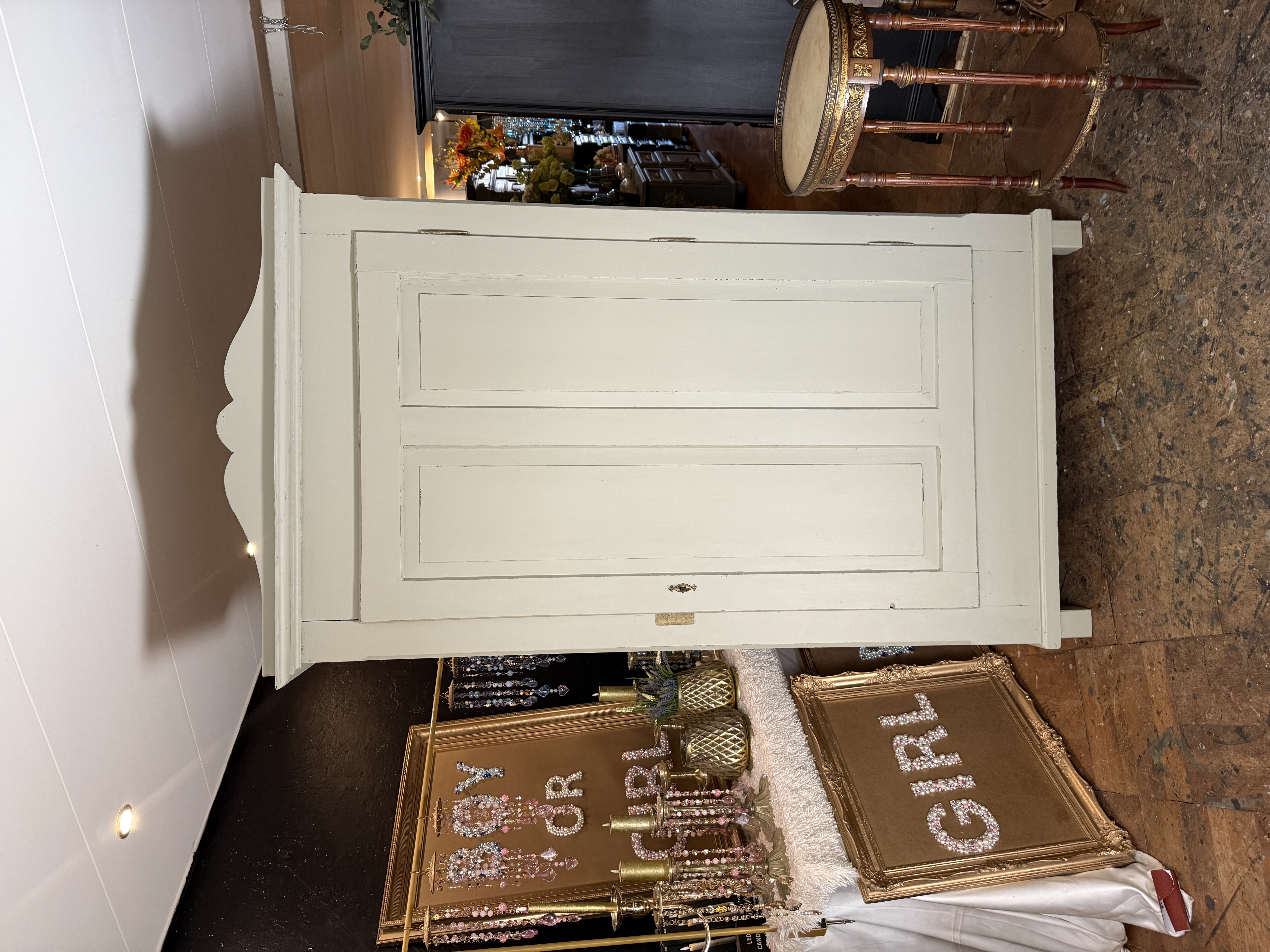 Oude garderobekast, vintage kast