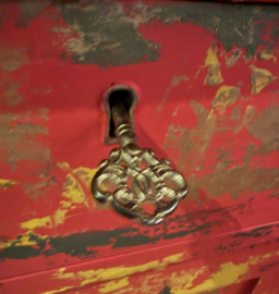 Uniek vintage, kastje oude kast