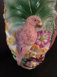 Vaas parrot flower multicolour
