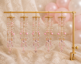 Luxe Mini Suncatchers Roze set van 5