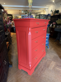 GERESERVEERD Grote ladekast, vintage kast