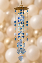 Luxe Mini Suncatchers Roze Blauw set van 5