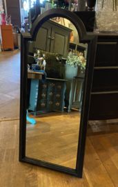 Vintage spiegel 88x40,5 zwart
