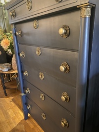 Antieke ladekast, Empire kast, chiffonnière