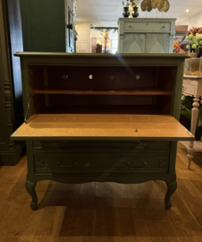 VERKOCHT Queen Ann schoenenkast, brocante halkast