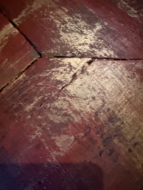 Oude bijzettafel, klein lade tafeltje
