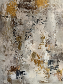 Klein schilderij, unframed canvas, uniek doek