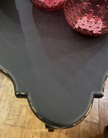 Orgelgebogen kastje, vintage ladekast