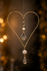 Luxe Harthanger Champagne set van 5