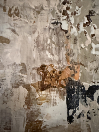 Klein schilderij, unframed canvas, uniek doek