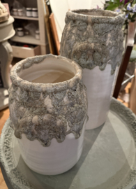 SALE!!! PTMD Set bloempotten, twee vazen