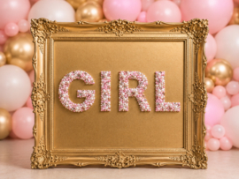 Luxe Welkomstbord GIRL