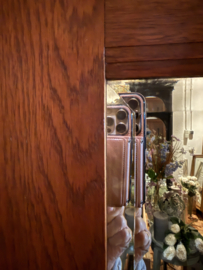 Vintage legkast, linnenkast Amsterdamse School