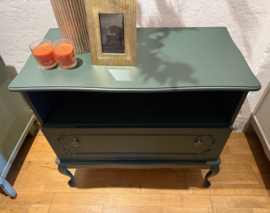 GERESERVEERD Vintage kastje, oud tv meubel