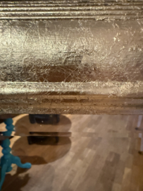 Grote facet geslepen spiegel goldleaf