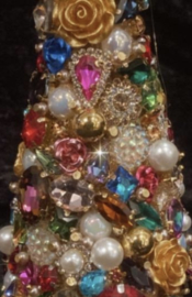 Exclusief kerstboom M multicolor handmade VdlM