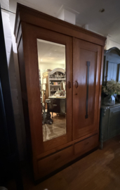 Vintage legkast, linnenkast Amsterdamse School