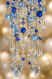 Luxe Mini Suncatchers Roze Blauw set van 5
