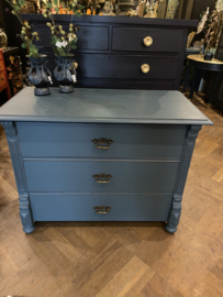 Antieke ladekast, vintage dressoir, kast