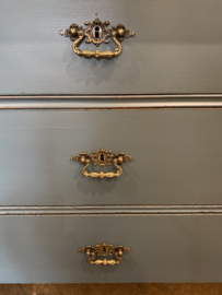 Antieke ladekast, vintage dressoir, kast