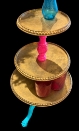 Antieke tafel etagère