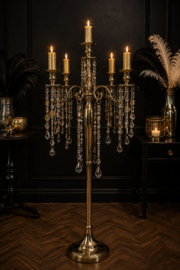 Luxe Vloerkandelaar Champagne