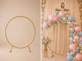 Luxe Decoratieboog Backdrop Goud 200cm