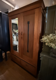 Vintage legkast, linnenkast Amsterdamse School