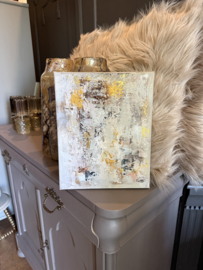 Klein schilderij, unframed canvas, uniek doek