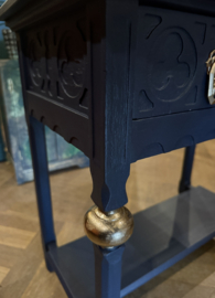 Klein vintage ladekastje, mini sidetable