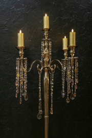 Luxe Vloerkandelaar Champagne