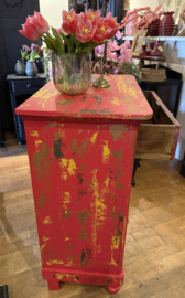 Uniek vintage, kastje oude kast