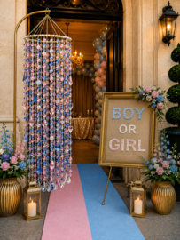 Luxe Suncatcher Roze Blauw
