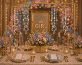 Luxe Decoratieboog Backdrop Goud 200cm