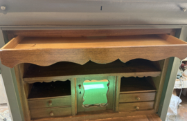 Antieke Biedermeier secretaire kast