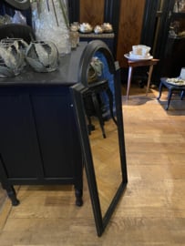 Vintage spiegel 88x40,5 zwart