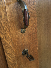 Vintage legkast, linnenkast Amsterdamse School