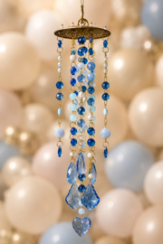 Luxe Mini Suncatchers Blauw set van 5