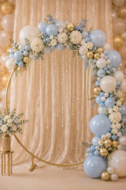 Luxe Decoratieboog Backdrop Goud 200cm