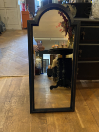 Vintage spiegel 88x40,5 zwart
