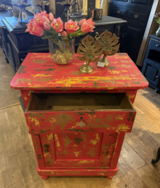 Uniek vintage, kastje oude kast