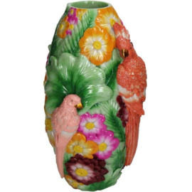 Vaas parrot flower multicolour