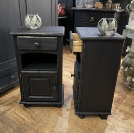Set vintage nachtkastjes