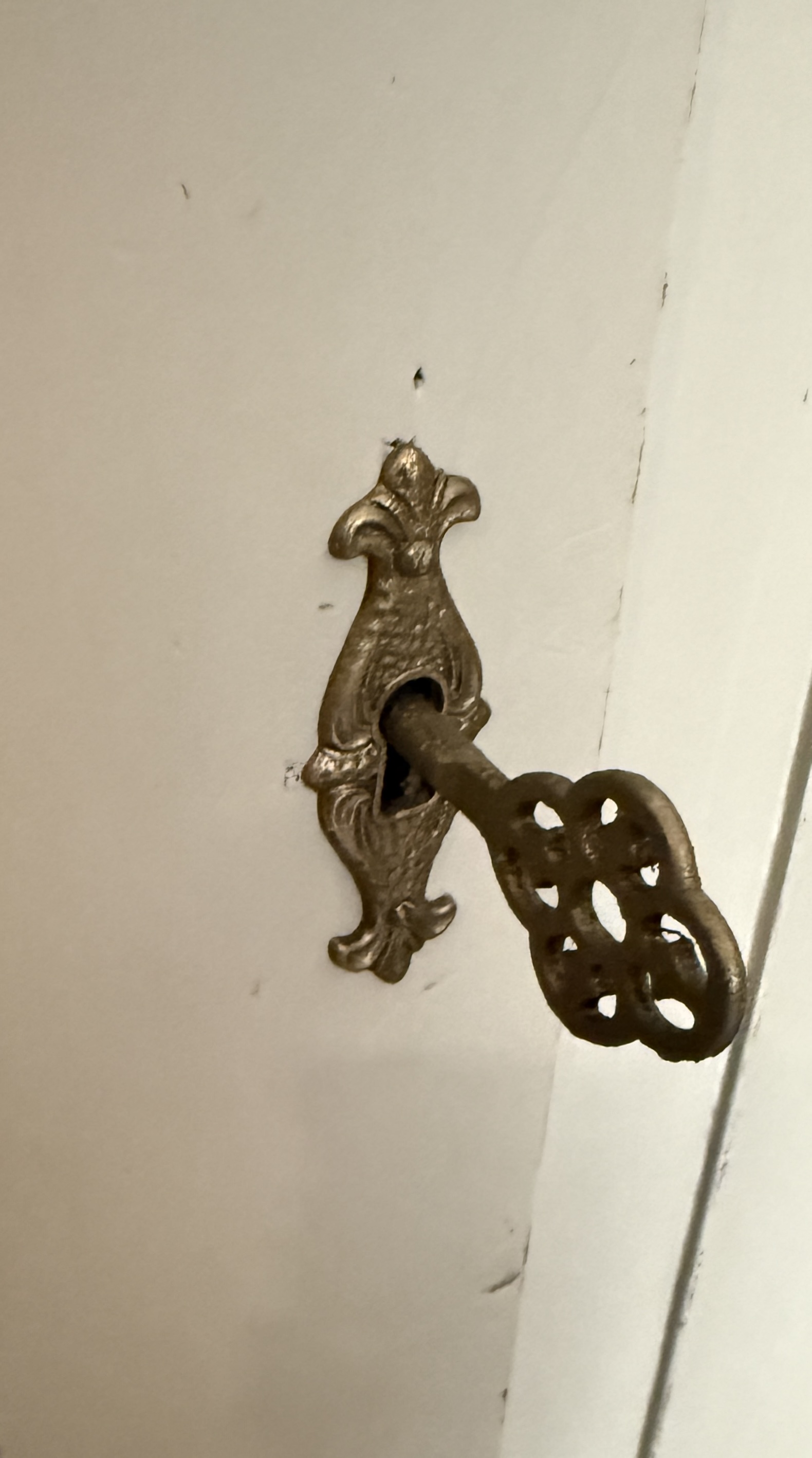 Oude garderobekast, vintage kast