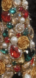 Exclusief kerstboom M goud rood groen VdlM