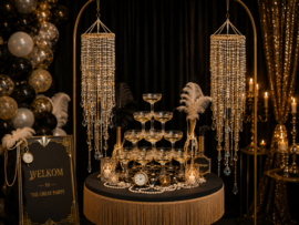 Luxe Mini Suncatcher Champagne set van 5