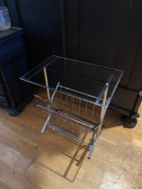 Vintage lectuurbak, bijzettafel